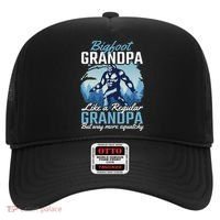 Bigfoot Grandpa Like A Regular Grandpa But Way More Squatchy Gift Hat thumb 0