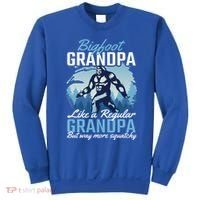 Bigfoot Grandpa Like A Regular Grandpa But Way More Squatchy Gift Sweatshirt thumb 0