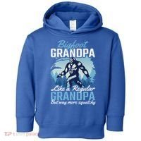 Bigfoot Grandpa Like A Regular Grandpa But Way More Squatchy Gift Toddler Hoodie thumb 0