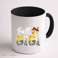Ball Gigi Leopard Baseball Softball Gigi Grandma Great Gift Coffee Mug thumb 1