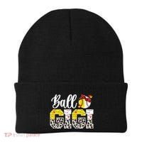 Ball Gigi Leopard Baseball Softball Gigi Grandma Great Gift Beanie thumb 0