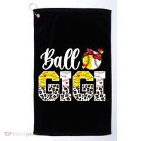 Ball Gigi Leopard Baseball Softball Gigi Grandma Great Gift Golf Towel thumb 0