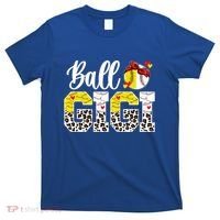 Ball Gigi Leopard Baseball Softball Gigi Grandma Great Gift T-Shirt thumb 0