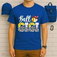Ball Gigi Leopard Baseball Softball Gigi Grandma Great Gift T-Shirt thumb 6