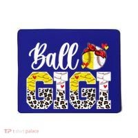 Ball Gigi Leopard Baseball Softball Gigi Grandma Great Gift Mousepad thumb 0