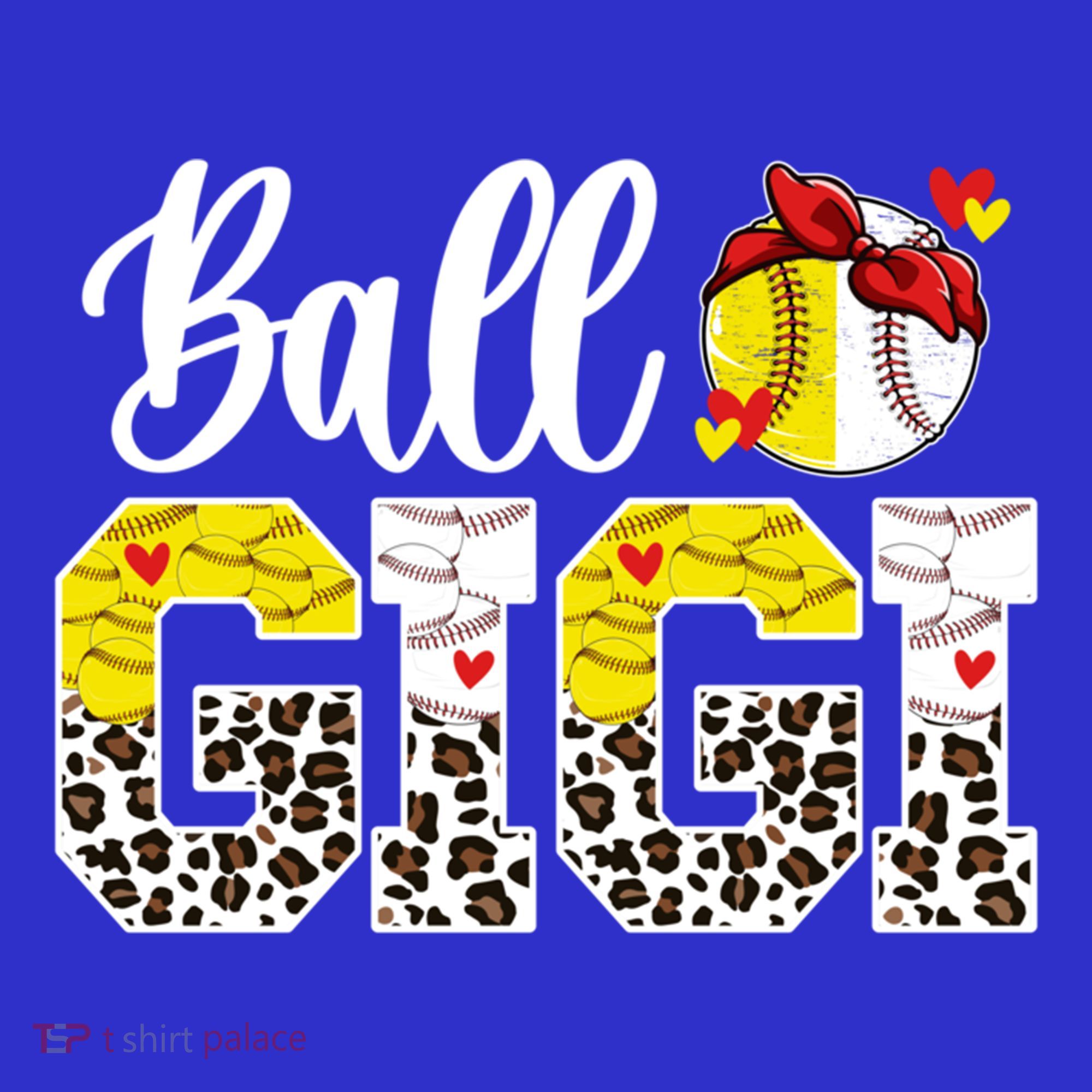 Ball Gigi Leopard Baseball Softball Gigi Grandma Great Gift Mousepad