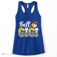 Ball Gigi Leopard Baseball Softball Gigi Grandma Great Gift Women's Tank Top thumb 0