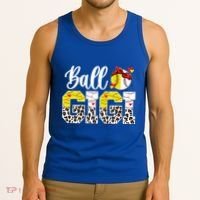 Ball Gigi Leopard Baseball Softball Gigi Grandma Great Gift Tank Top thumb 3