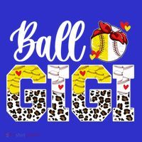 Ball Gigi Leopard Baseball Softball Gigi Grandma Great Gift Tank Top thumb 6