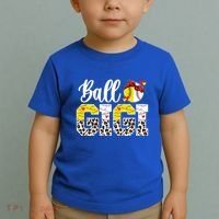 Ball Gigi Leopard Baseball Softball Gigi Grandma Great Gift Toddler T-Shirt thumb 2