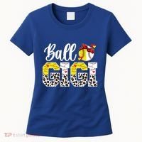 Ball Gigi Leopard Baseball Softball Gigi Grandma Great Gift Women's T-Shirt thumb 0