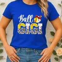 Ball Gigi Leopard Baseball Softball Gigi Grandma Great Gift Women's T-Shirt thumb 2