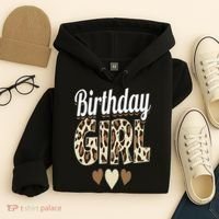 Birthday Girl Leopard Hoodie thumb 4