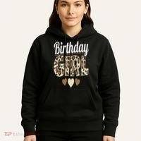 Birthday Girl Leopard Hoodie thumb 5