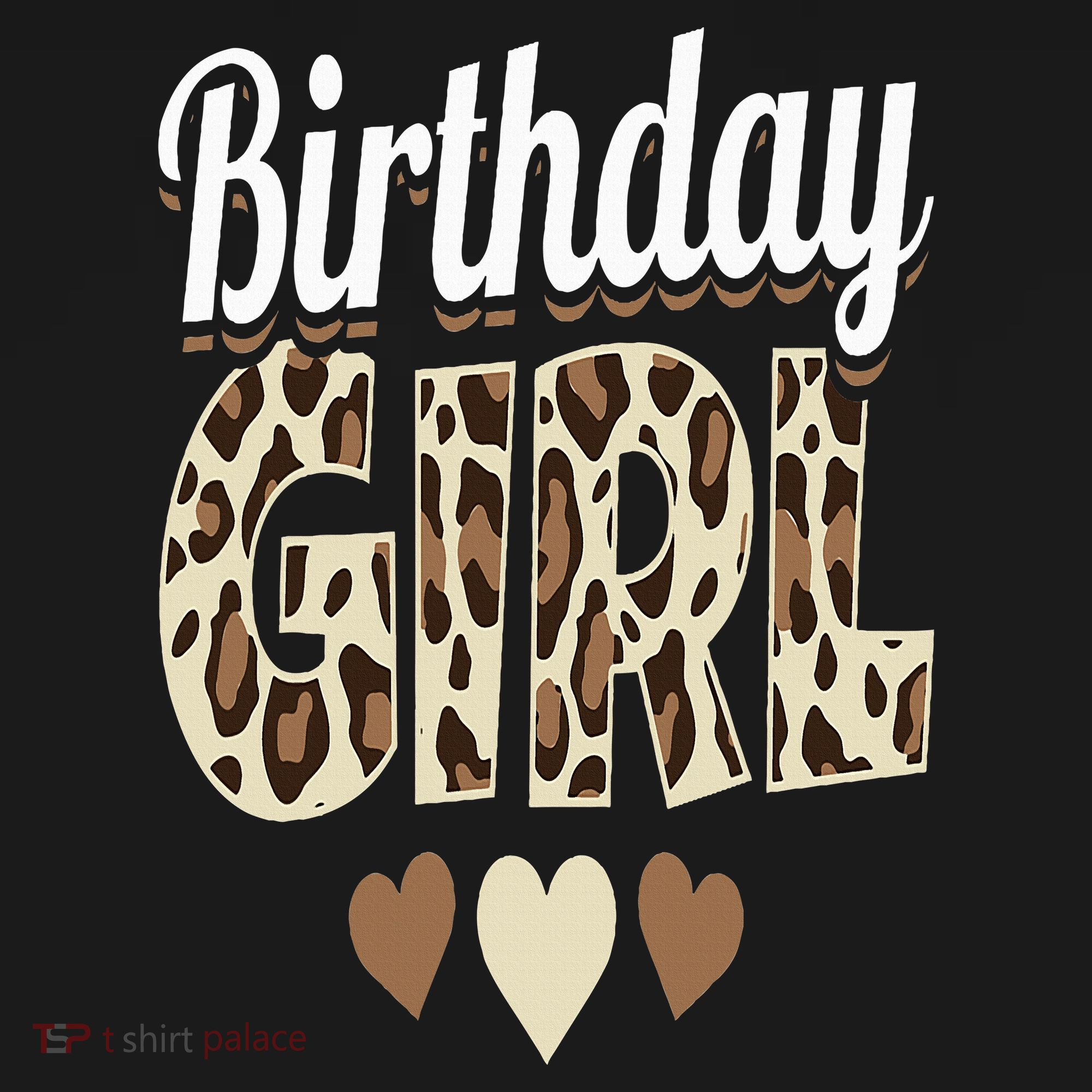 Birthday Girl Leopard Pajama Set