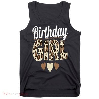 Birthday Girl Leopard Tank Top