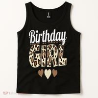 Birthday Girl Leopard Tank Top thumb 2