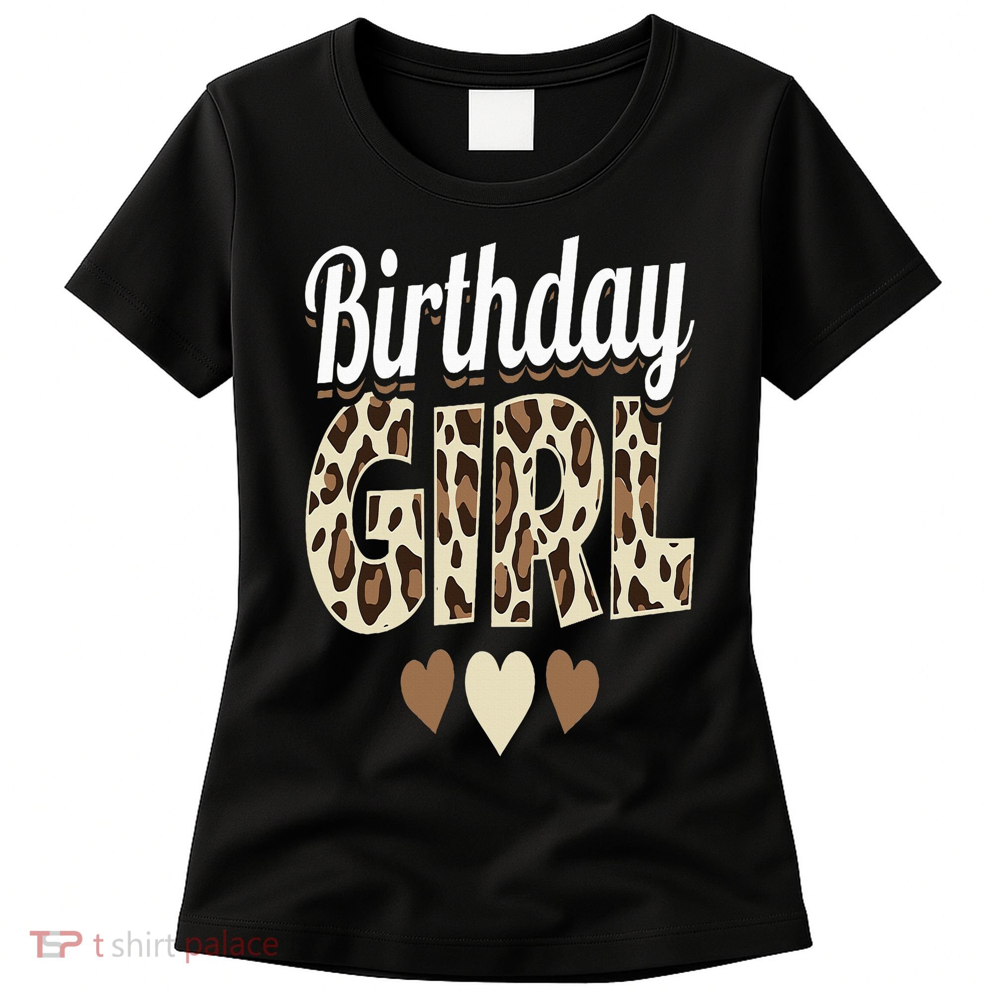 Birthday Girl Leopard Women's T-Shirt