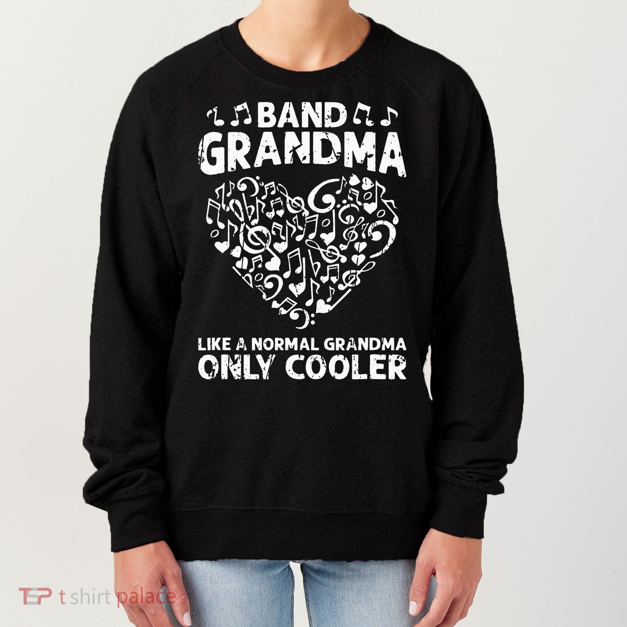 Band Grandma like a normal grandma only cooler  orchestra Women's Sweatshirt