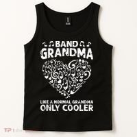 Band Grandma like a normal grandma only cooler  orchestra Tank Top thumb 2