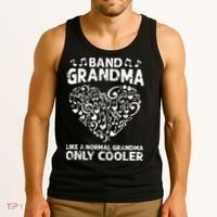 Band Grandma like a normal grandma only cooler  orchestra Tank Top thumb 3