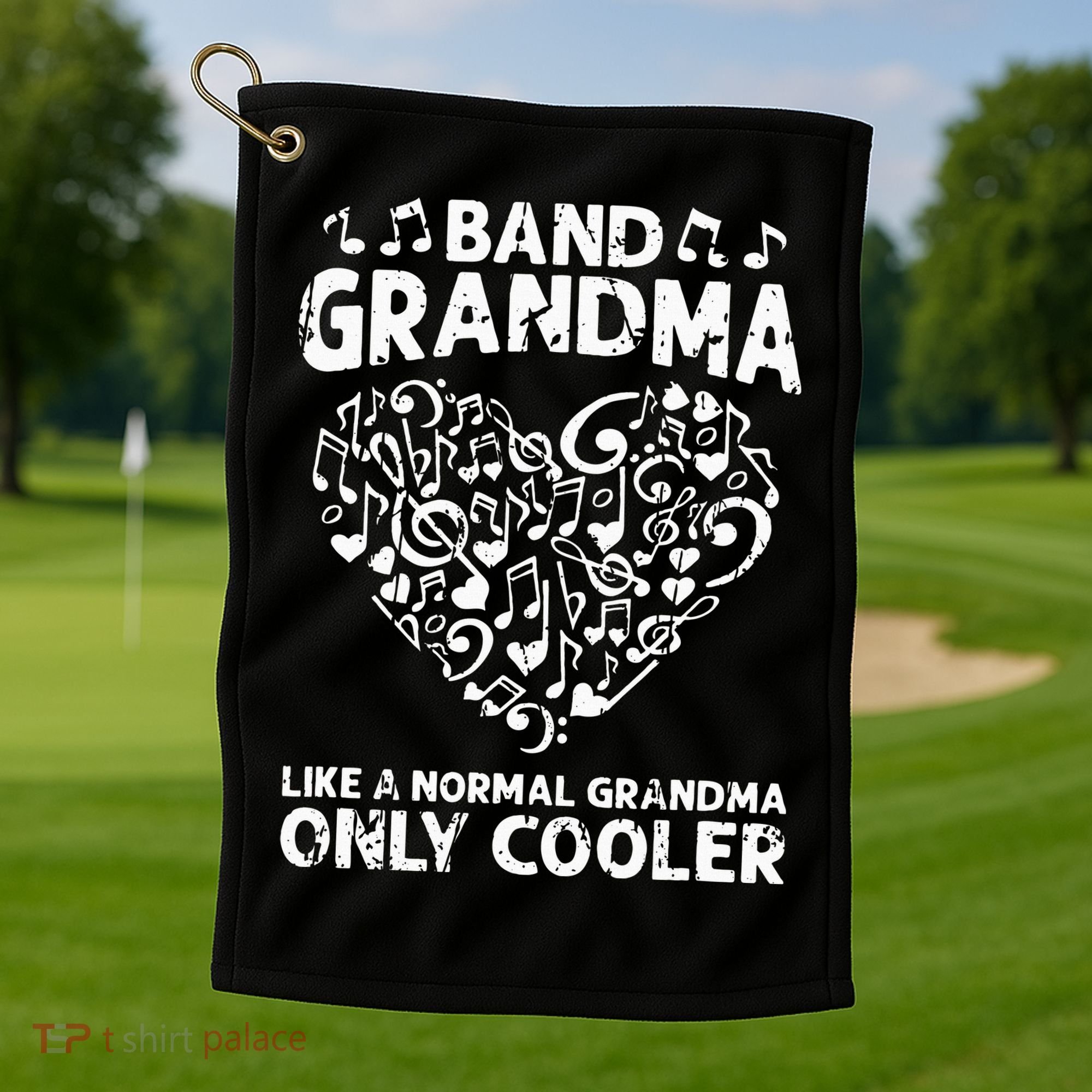 Band Grandma like a normal grandma only cooler  orchestra Golf Towel
