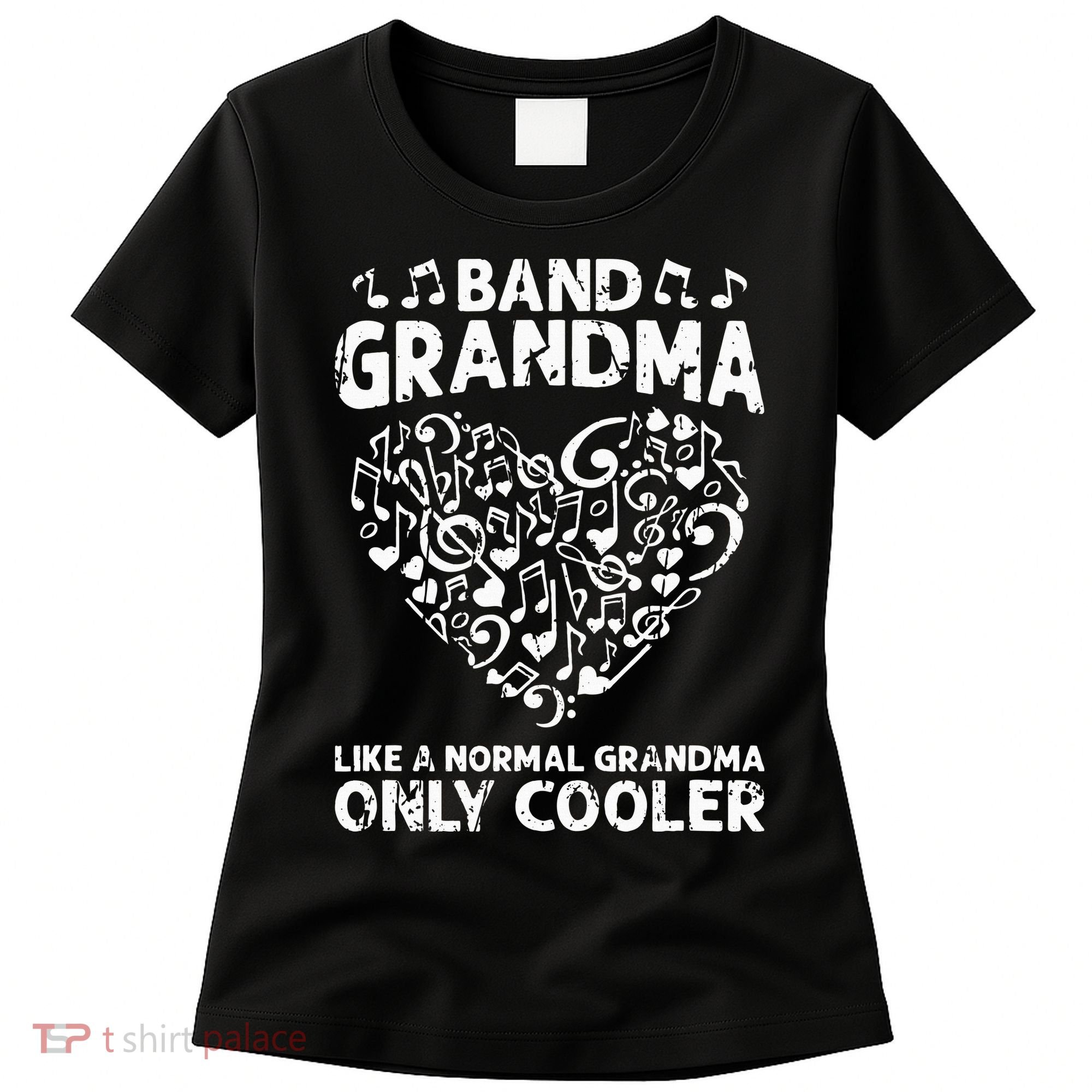 Band Grandma like a normal grandma only cooler  orchestra Women's T-Shirt
