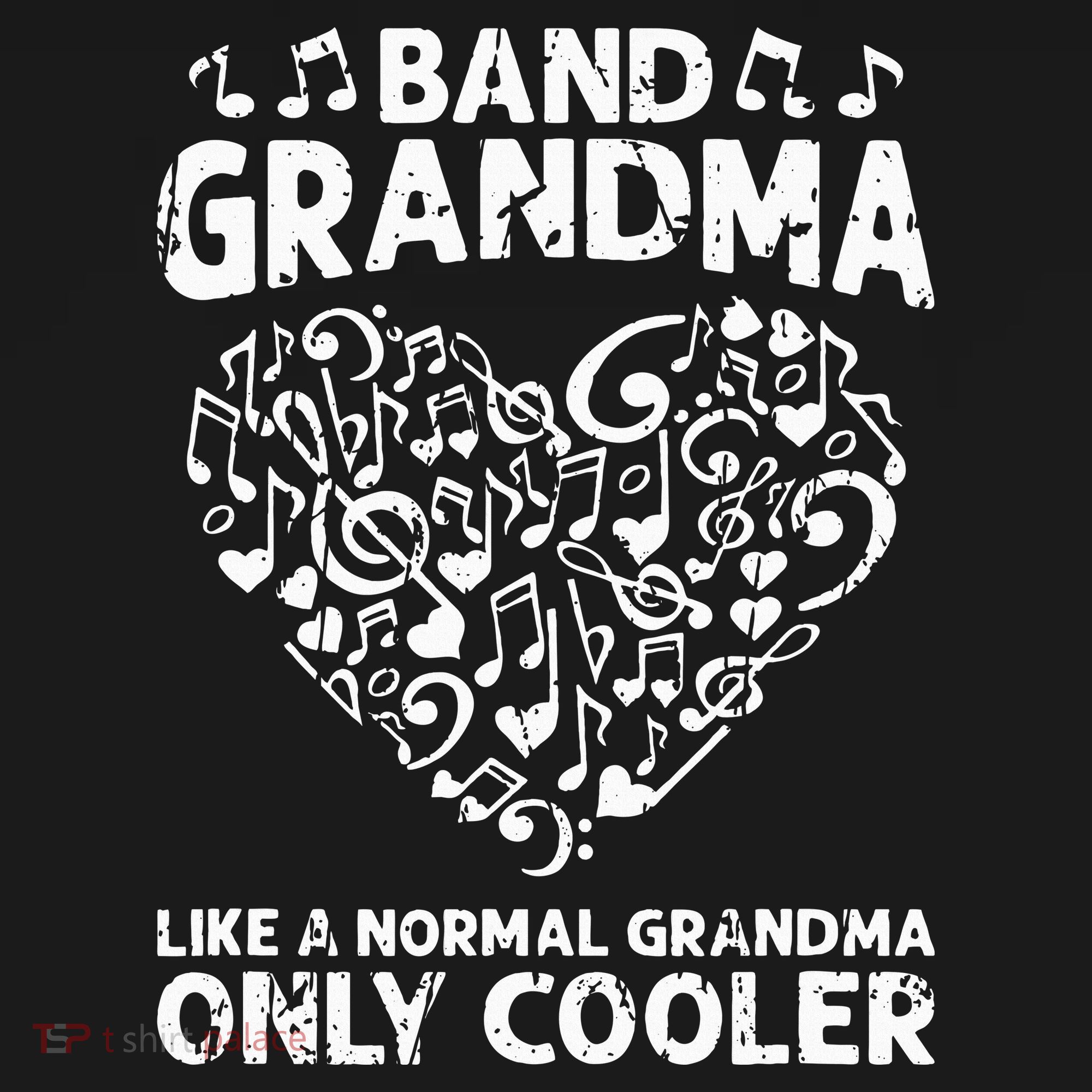 Band Grandma like a normal grandma only cooler  orchestra Kids Sweatshirt