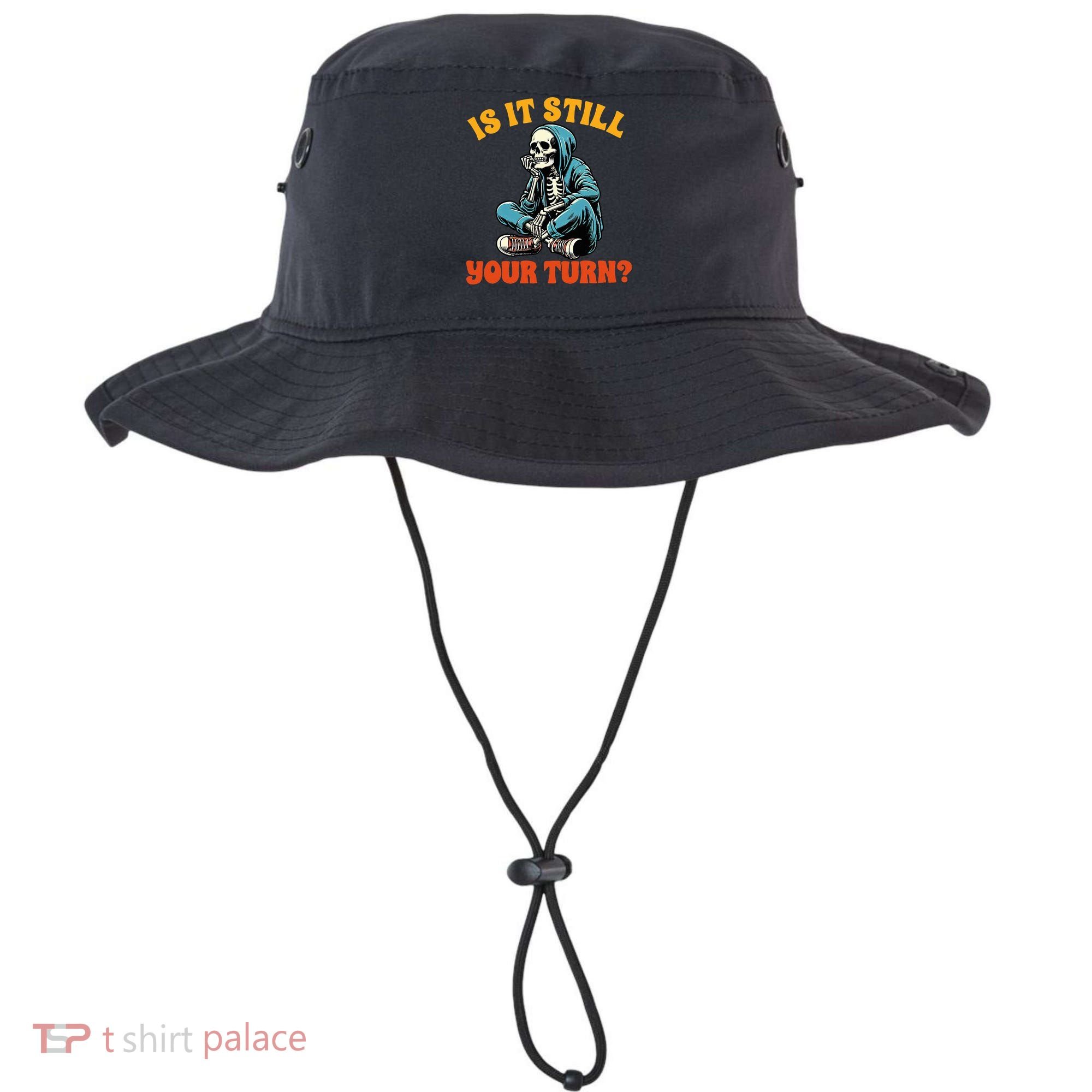 Board Game Lover Skeleton Game Night Is It Still Your Turn Bucket Hat