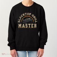 Blacktop Grill Master Griddle Bbq Stone Chef Women's Sweatshirt thumb 0
