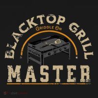 Blacktop Grill Master Griddle Bbq Stone Chef USA-Made Doggie Bandana thumb 2