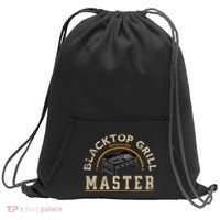 Blacktop Grill Master Griddle Bbq Stone Chef Sweatshirt Cinch Pack Bag thumb 0