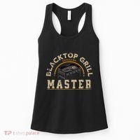 Blacktop Grill Master Griddle Bbq Stone Chef Women's Tank Top thumb 0