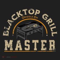 Blacktop Grill Master Griddle Bbq Stone Chef Hat thumb 2