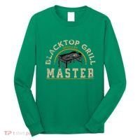 Blacktop Grill Master Griddle Bbq Stone Chef Long Sleeve Shirt thumb 0