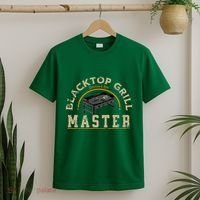 Blacktop Grill Master Griddle Bbq Stone Chef T-Shirt thumb 2