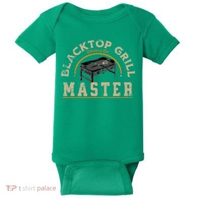 Blacktop Grill Master Griddle Bbq Stone Chef Baby Bodysuit