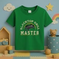 Blacktop Grill Master Griddle Bbq Stone Chef Toddler T-Shirt thumb 3