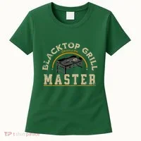 Blacktop Grill Master Griddle Bbq Stone Chef Women's T-Shirt thumb 0