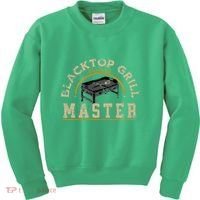 Blacktop Grill Master Griddle Bbq Stone Chef Kids Sweatshirt thumb 0