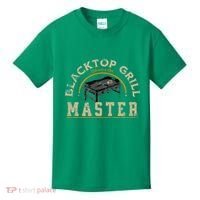 Blacktop Grill Master Griddle Bbq Stone Chef Kids T-Shirt thumb 0