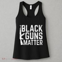 Black Guns Matter Quote Ak 47 Picture Women's Tank Top thumb 3