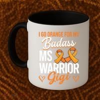 Badass Gigi Multiple Sclerosis Ms Warrior Gift Coffee Mug thumb 2