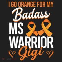 Badass Gigi Multiple Sclerosis Ms Warrior Gift Beanie thumb 2