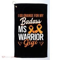 Badass Gigi Multiple Sclerosis Ms Warrior Gift Golf Towel thumb 0