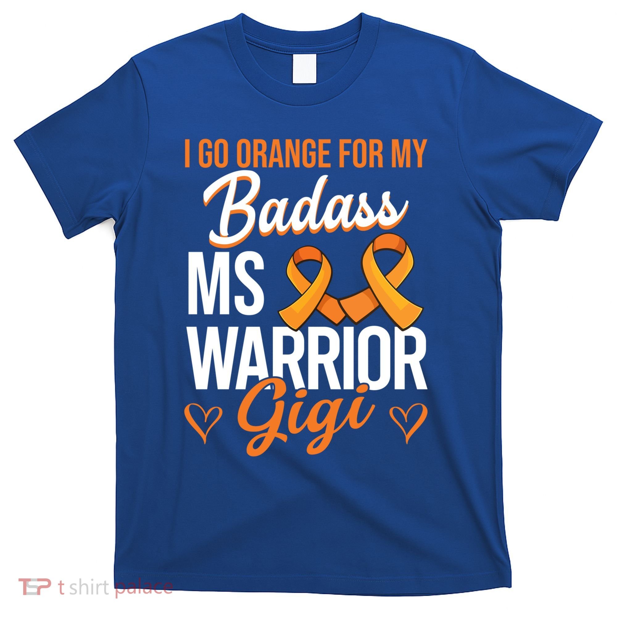 Badass Gigi Multiple Sclerosis Ms Warrior Gift T-Shirt