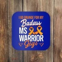 Badass Gigi Multiple Sclerosis Ms Warrior Gift Coaster thumb 0