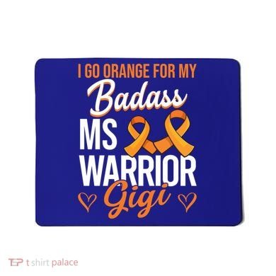 Badass Gigi Multiple Sclerosis Ms Warrior Gift Mousepad