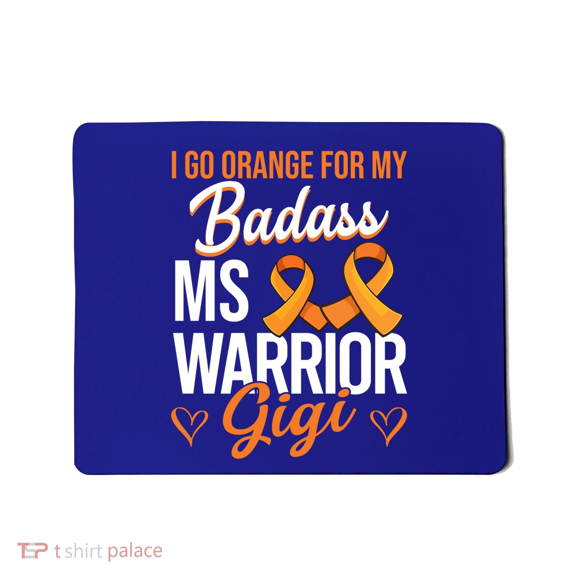 Badass Gigi Multiple Sclerosis Ms Warrior Gift Mousepad