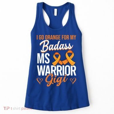 Badass Gigi Multiple Sclerosis Ms Warrior Gift Women's Tank Top